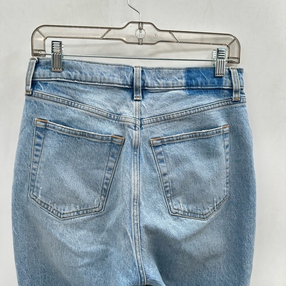 ABERCROMBIE & FITCH 4 The DAD light wash crossover Curve Love relaxed fit jean - Picture 3 of 13